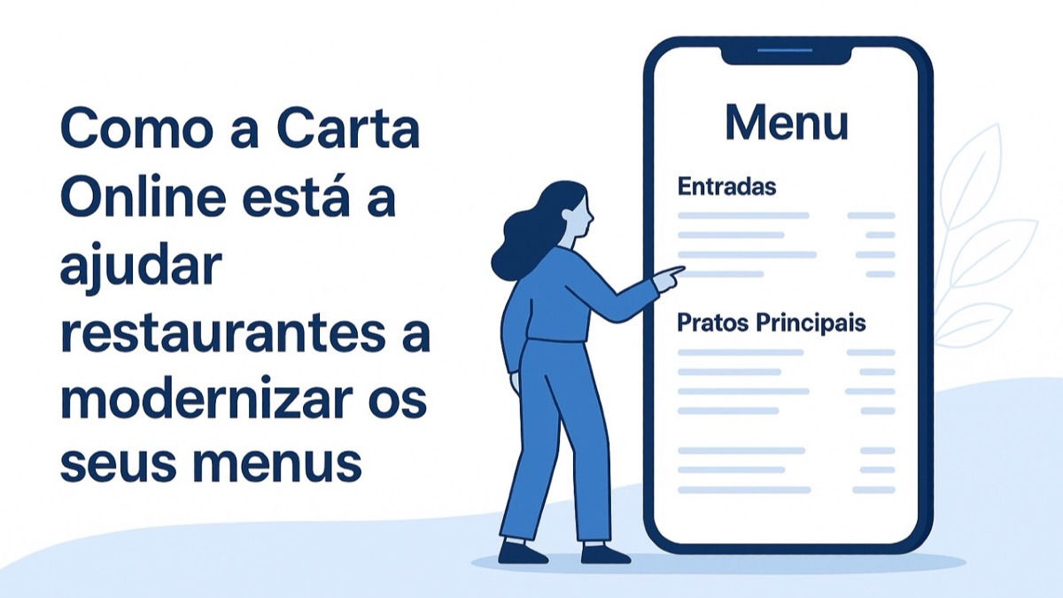 Como a Carta Online está a ajudar restaurantes a modernizar os seus menus