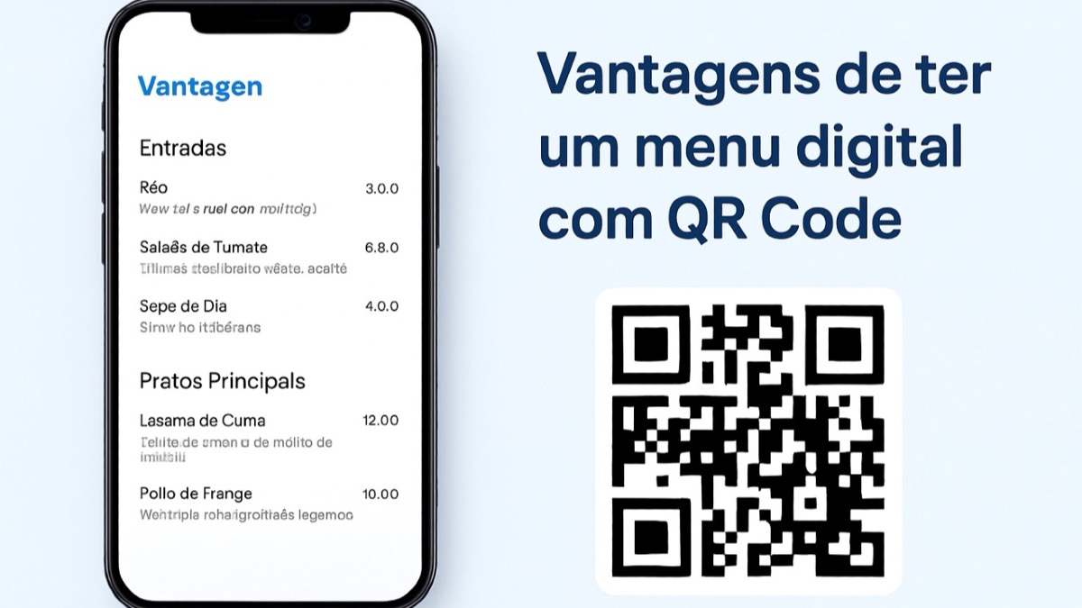 Vantagens de ter um menu digital com QR Code